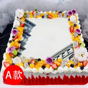 招财进宝/周年庆蛋糕-订蛋糕生日蛋糕预定同城蛋糕店配送