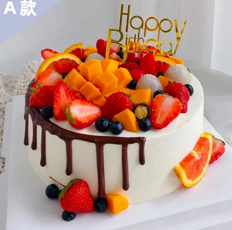 水果生日蛋糕-生日儿童祝寿聚会预定新鲜奶油生日蛋糕全国同城配送当日送达