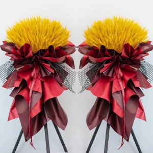 一举成名 （单个价）-仿真大麦、大麦。开业花篮预定同城花店订开业花篮